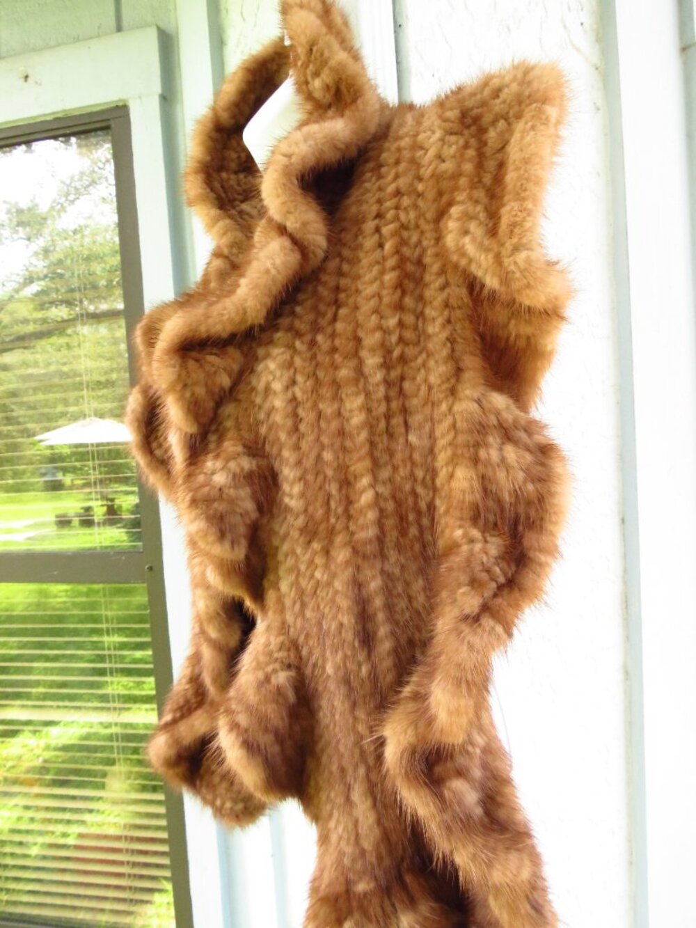 Linda Richards Luxury Fur Stole Genuine Fur - Picture 7 of 15
